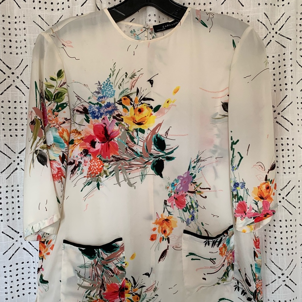 Zara floral top